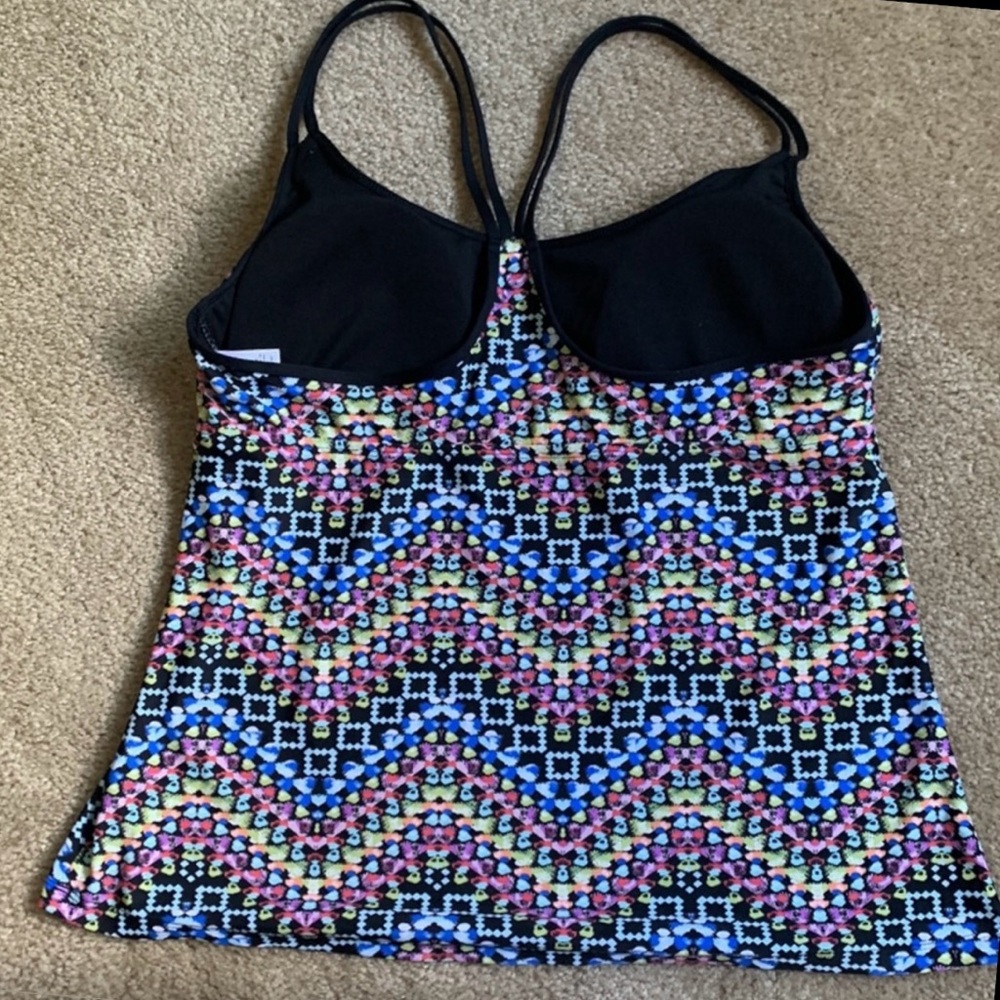 Mossimo Racerback Tankini Swim top - Picture 2 of 4